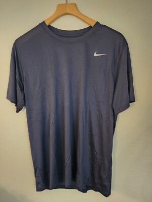 Nike Legend Crew Dri-Fit Sz Small Men's T-Shirt Blue 718833