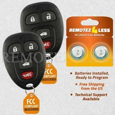 2 For 2006 2007 2008 2009 2010 2011 Buick Lucerne Cadillac DTS Remote Key Fob