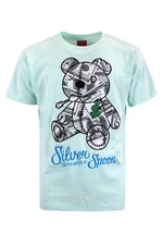 Victorious Men's Casual Born With A Silver Spoon Bear Graphic T-Shirt TS7457