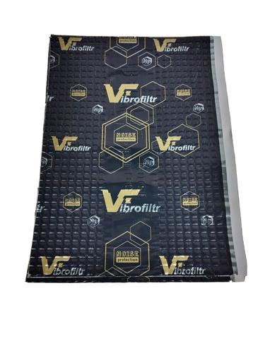 SOUND DEADENING PROOFING CAMPER VAN VW CAR BUTYL Vibrofiltr FOIL AUDIO PANEL LRG - Picture 13 of 23