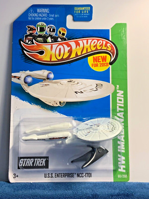 Hot Wheels 2013 Mainlines-U.S.S.  Enterprise NCC-1701 w/battle damage