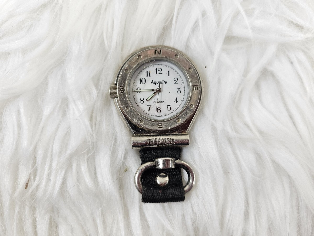 Aqualite Field Ranger Out Doors 30M Water Resist Pocket Watch