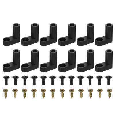 PATIKIL 20Mm L Type PCB Spacer Kit, 24Pack PCB Insulated Board Motherboard Stand