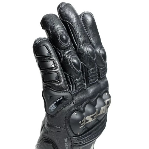 Dainese 4 Stroke 2 Leather Motocycle Gloves Black Men's Size XL - Picture 11 of 11