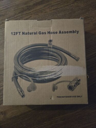 12ft Natural Gas Hose Assembly