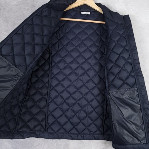 J Jill Down Vest Womens Medium Blue Quilted Lightweight Pockets Full Zip Hike - Picture 8 of 15