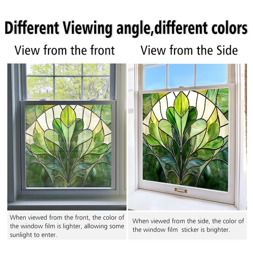 AU Static Cling Glass Window Film Privacy Stained Glass Sticker UV Protection - Picture 24 of 47