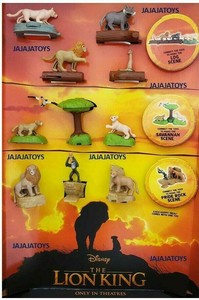 mcdonalds lion king toys 2019
