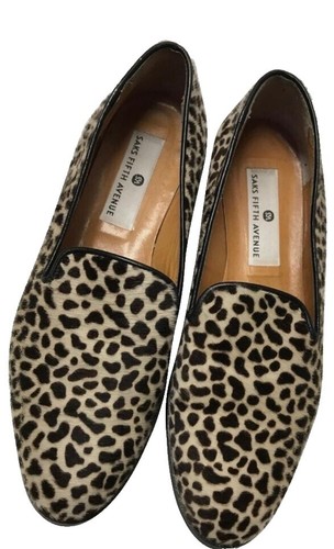 Saks Fifth Avenue Dominic-2 Perforated Suede Loafers Navy  display picture 1