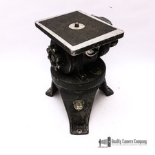 Vintage Cine Mitchell Friction Pan/Tilt Head With Mitchell Hi Hat The Real Deal