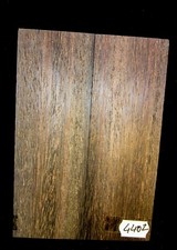  4402 Gabon Ebony Wood bookmatched figured knife scales turning wood turning bla