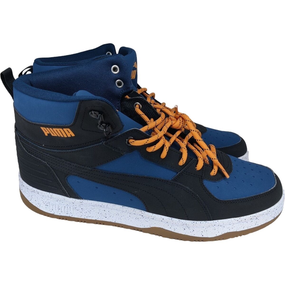 Mens Puma Rebound Rugged Sneaker BootBlue Black Size 13 New Mens Puma Rebound Rugged Sneaker BootBlue Black Size 13 New