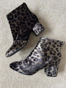 new look leopard print boots