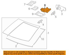 GM OEM 13-19 XTS Windshield Glass-Trim Cover 20942783