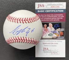 Alek Manoah Signed Official Major League Baseball Toronto Blue Jays JSA COA