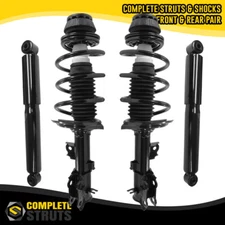 Front Complete Struts & Rear Shock Absorbers for 2012-2017 Kia Rio
