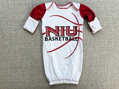 Northern Illinois University NIU Huskies Handmade newborn sleep sack Baby gown