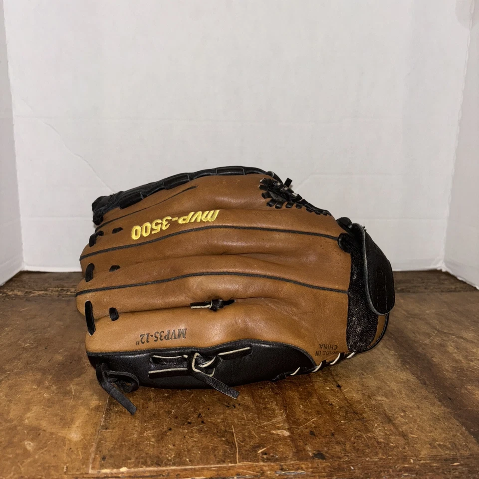 Guante de béisbol de cuero CHAMPRO Catcher’s Mitt MVP 655 talla 12” diestro Foto 3 de 4