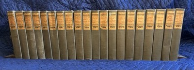 Complete Works of WILLIAM SHAKESPEARE 20 Vol Set 1900 Thompson Publishing ILLUS