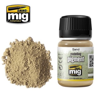 AMMO by Mig A.MIG-3012 Sand Weathering Pigment Model Diorama