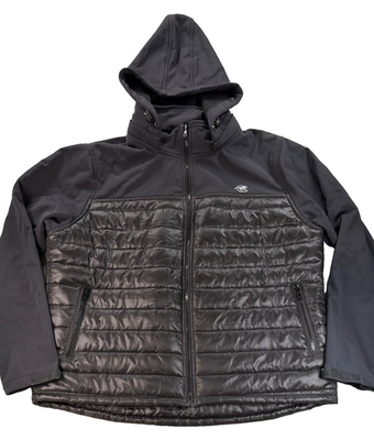 #ad Piper by Smartpak Black Horse Riding Hybrid Winter Jacket Women XXL MSRP $125 $60.00