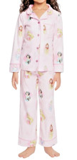 Disney Princess 2-piece Notch Collar Pajama Size 3T
