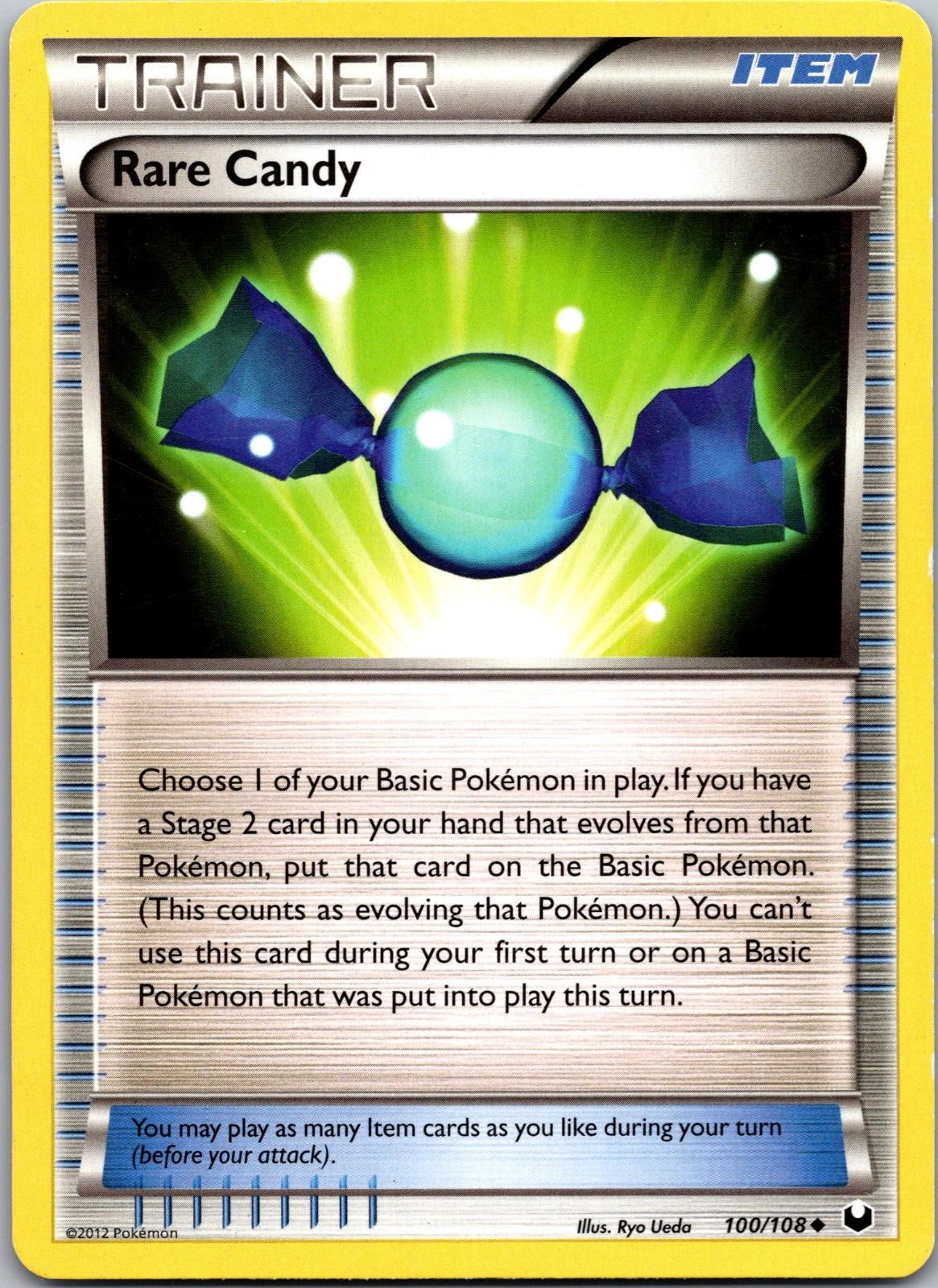Rare Candy 100/108 Uncommon Dark Explorers Pokemon Near Mint