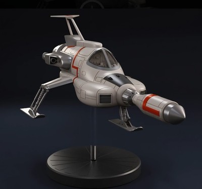 Gerry Anderson Ufo 1/32 Moonbase Interceptor Custom 3d Model Kit 16''