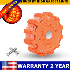 New Road Led Flare Light Roadside Safety Beacon Disc Flashers Warning New Road Led Flare Light Roadside Safety Beacon Disc Flashers Warning