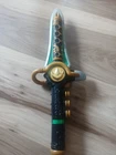 Vintage 1994 Bandai Power Rangers Green Ranger Dragon Dagger Flute (Works)