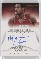 2012-13 Panini Immaculate Inscriptions 89/99 Maurice Cheeks #IN-MC Auto HOF ti8