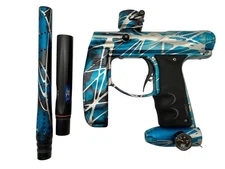 Empire Vicious Axe Redline Oled Paintball Gun Blue/White/Black Splash