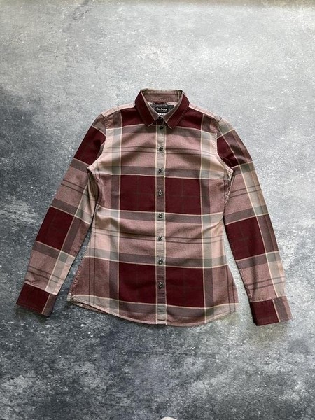 Women Barbour Shirt Beige S