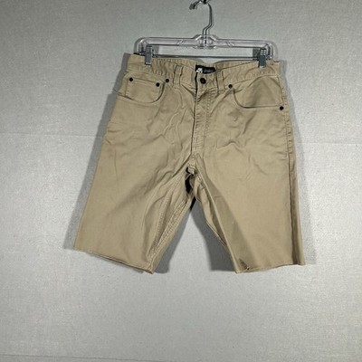 Nike Shorts Mens 32 Beige Bermuda Stretch Fremont Skateboarding Skater Chino