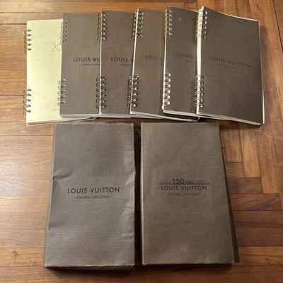 Louis Vuitton Agenda Vintage 2002-2007 LV Diary Books - Used / Written W Empty T