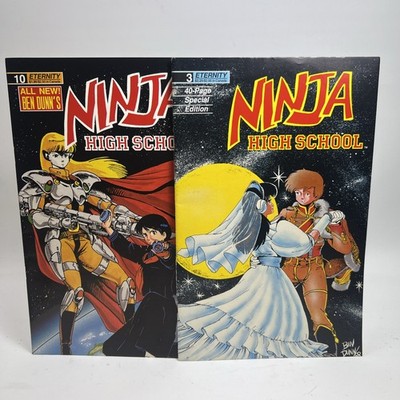 Ninja High School  # 3 - #10 November 1988 - Eternity Comics