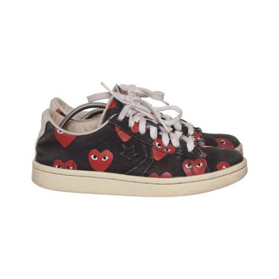 Comme des Garçons PLAY x Converse, Canvas Sneaker, Größe: 38 1/2 #h5y
