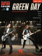 Green Day Guitar Play-Along Vol 165 Learn to Play Songs Tab Book Online Audio