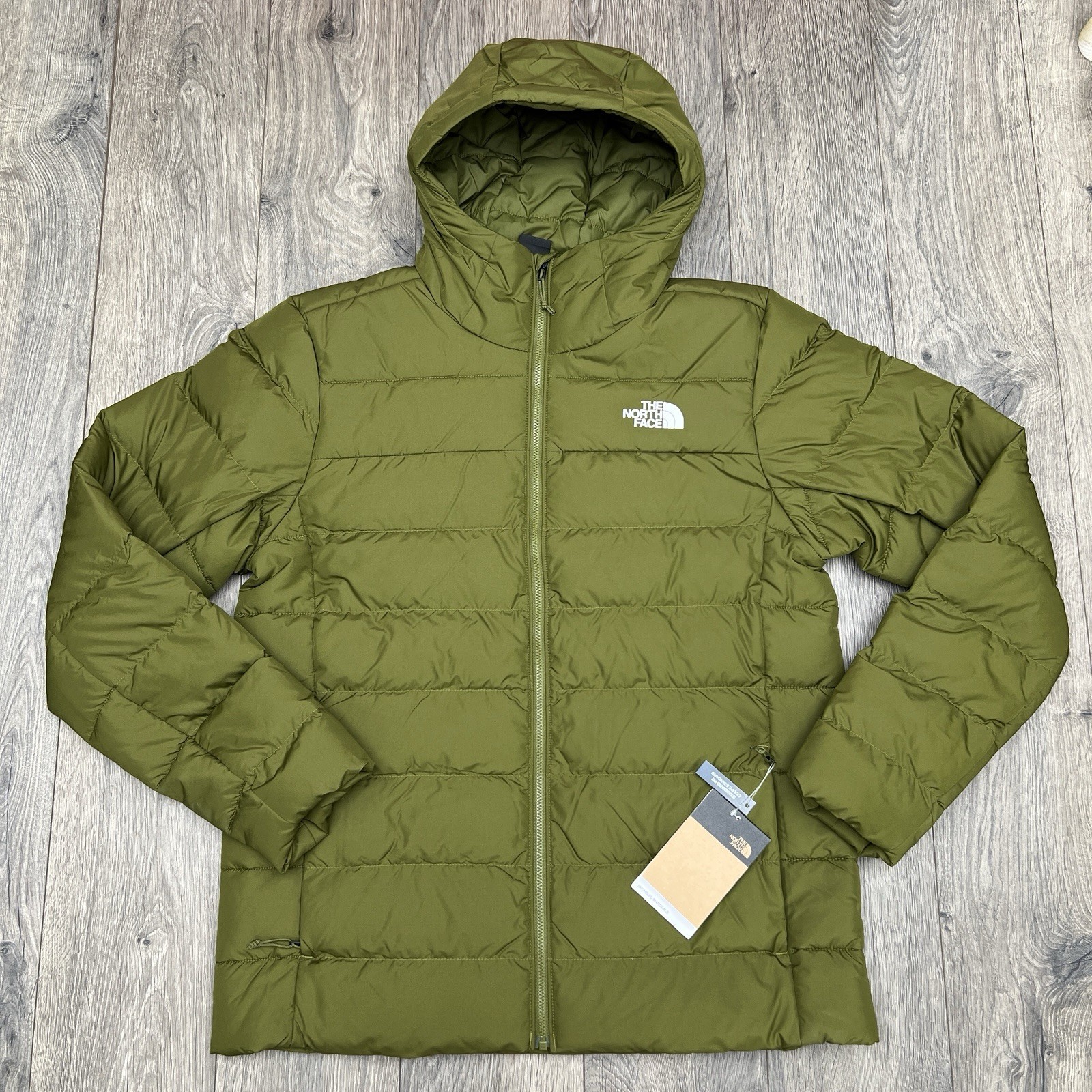 North Face Aconcagua 3 Puffer Jacket XL Olive