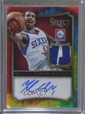 2014 Select Materials Tie-Dye Prizm 12/25 Michael Carter-Williams #23 Auto n5z