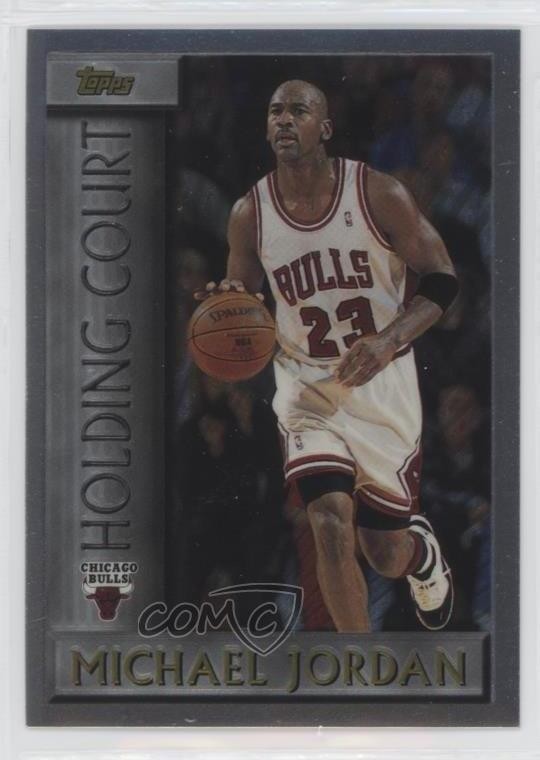 1996-97 Topps Holding Court Michael Jordan #HC2 HOF 0mm3