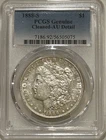 1888 S Morgan Silver Dollar PCGS AU Details Tougher Date Morgan