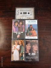 The Judds Cassette Lot of 5 Wynonna Naomi Country Music Tapes Collection