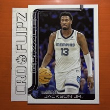 Jaren Jackson Jr. 2025-26 Topps #184 Memphis Grizzlies Basketball Card