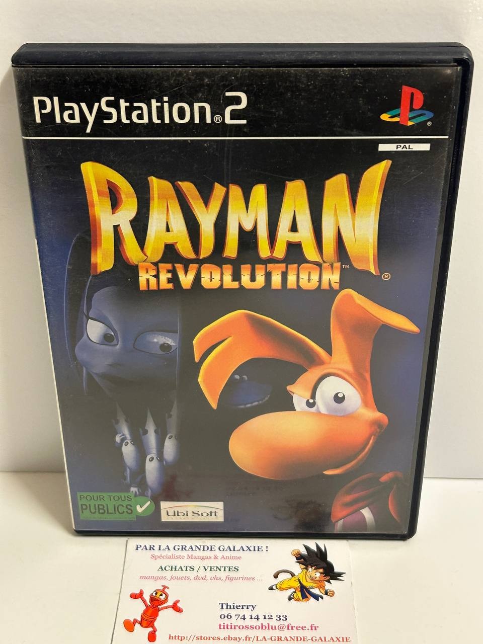 Jeu Vidéo Sony Playstation Rayman Revolution PS2 CIB Ubisoft TBE 2