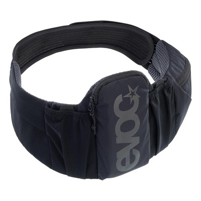 EVOC Trail Belt Hip Pack 0.8L Black with Airo Flex Comfort & Multi-Pocket