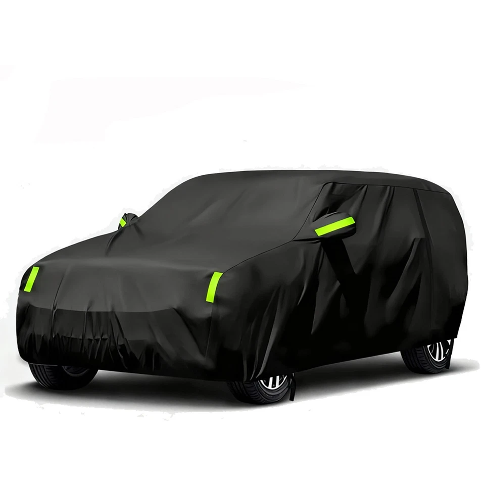 For JEEP Patriot Car Cover Waterproof Snow Dust All Weather Protection Zipper Foto 2 de 4