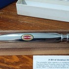Vintage Std Steel Propeller Co Letter Opener - Spirit of St. Louis w/Stand & Box — photo 3