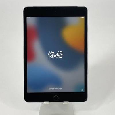 Apple iPad Mini 4 Space Gray 64GB Unlocked - Very Good w/ White Spots