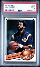 1979 TOPPS #119 LOU HUDSON PSA 9